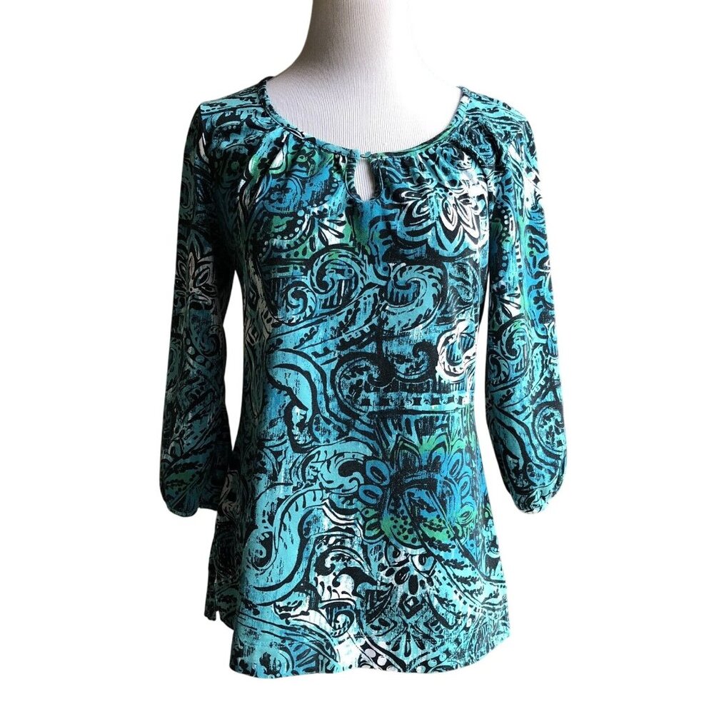 Croft & Barrow Keyhole Top - Size Small